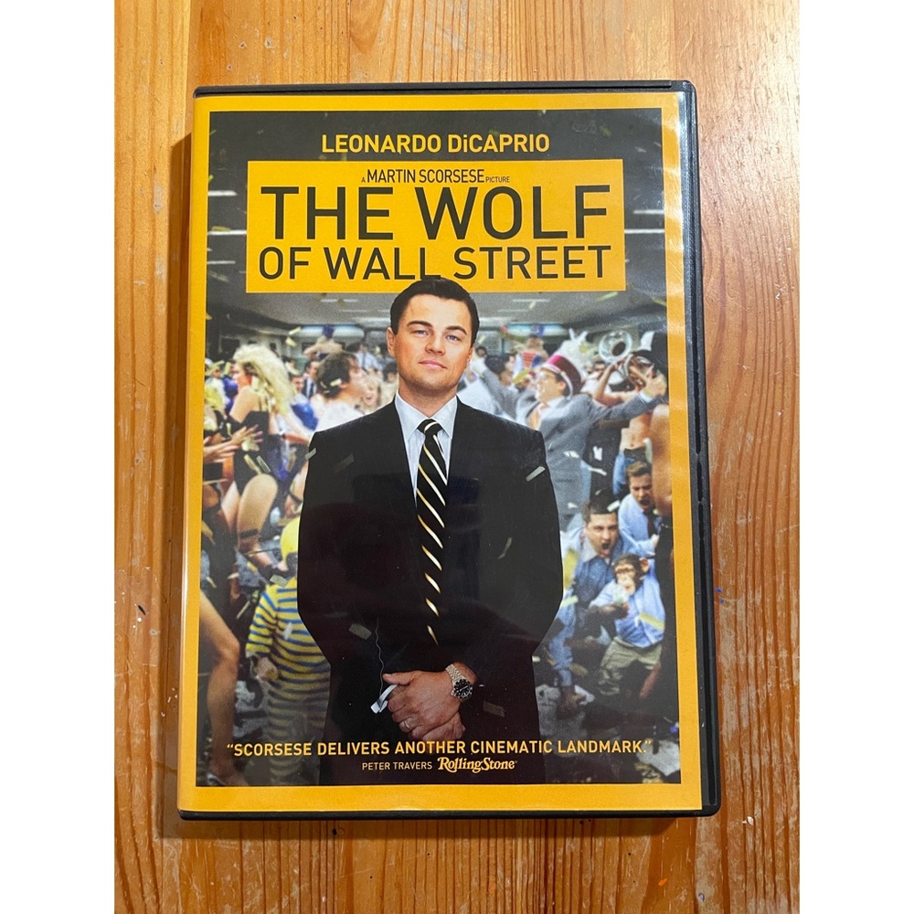 The Wolf of Wall Street Movie DVD | Brand New